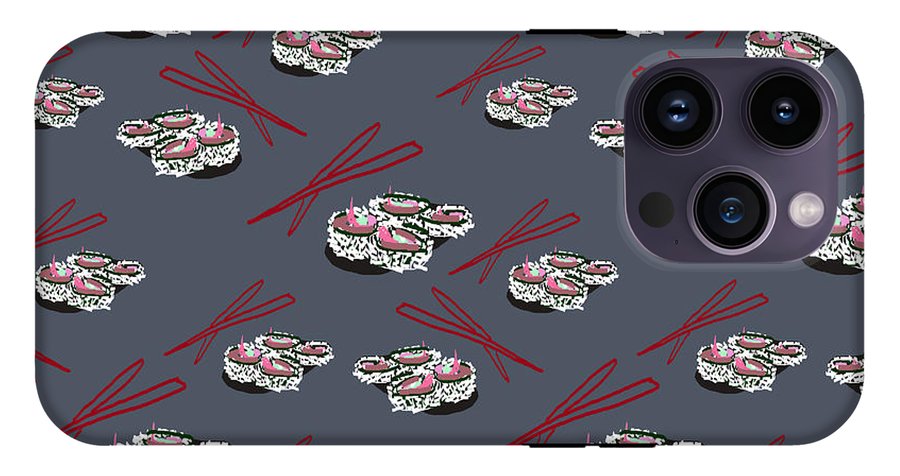 Sushi Pattern - Phone Case