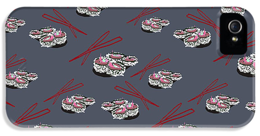 Sushi Pattern - Phone Case