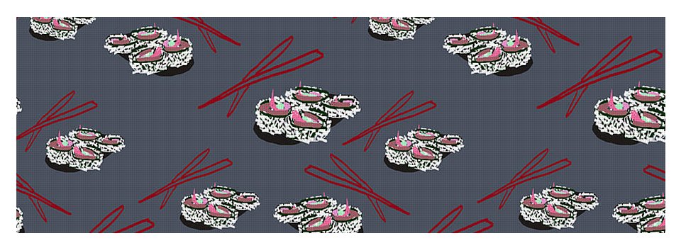 Sushi Pattern - Yoga Mat