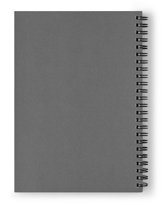 Vertical Ocean Gradient - Spiral Notebook