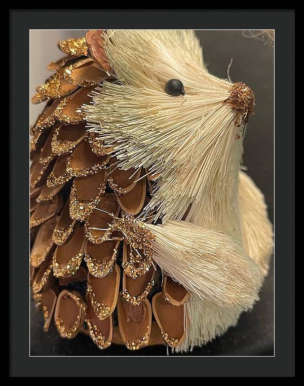 The Hedgehog Ornament - Framed Print