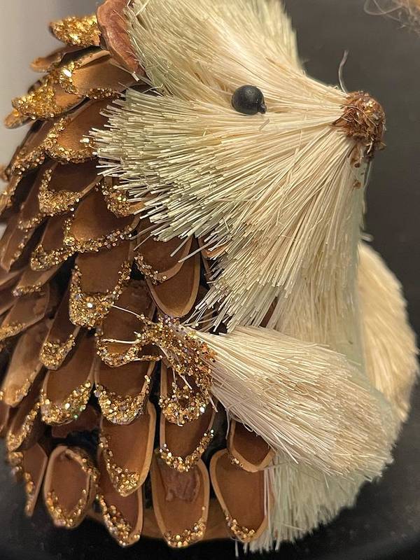 The Hedgehog Ornament - Art Print