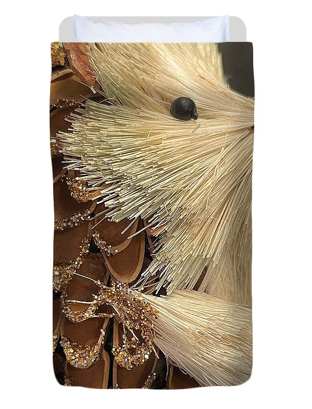 The Hedgehog Ornament - Duvet Cover