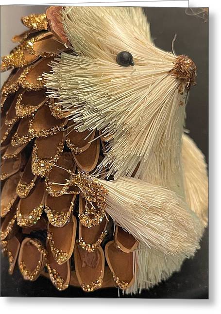 The Hedgehog Ornament - Greeting Card