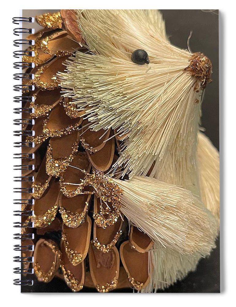 The Hedgehog Ornament - Spiral Notebook