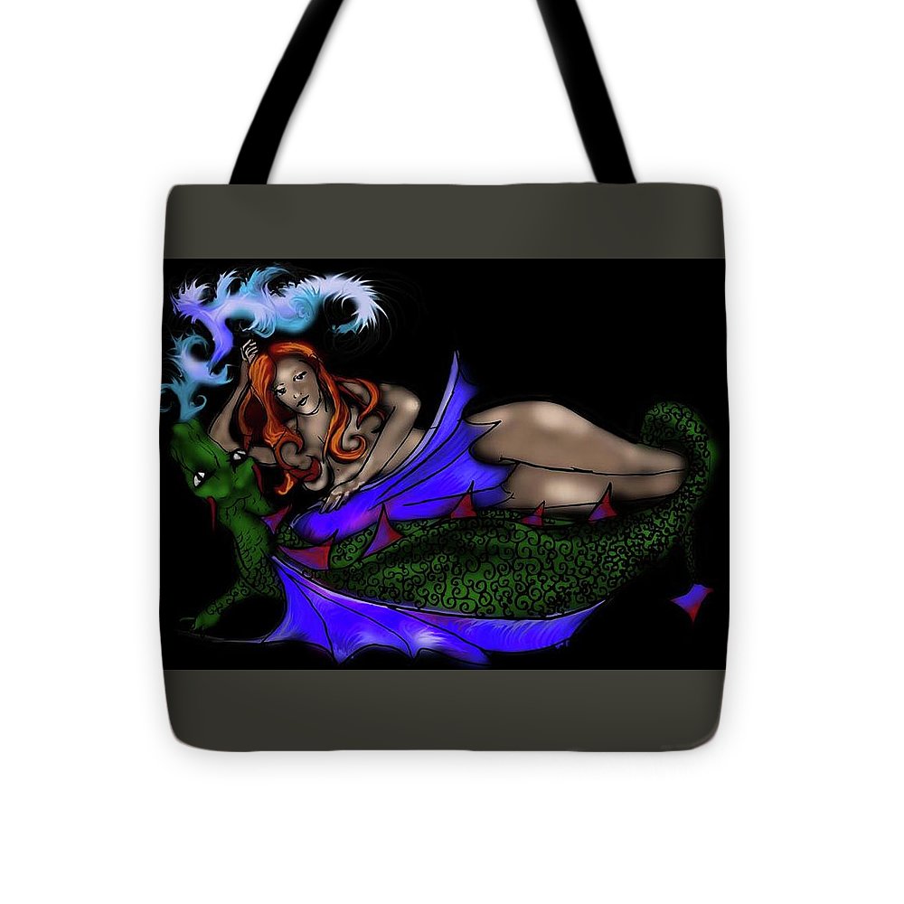 The Maiden and The Dragon - Tote Bag