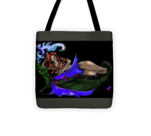 The Maiden and The Dragon - Tote Bag