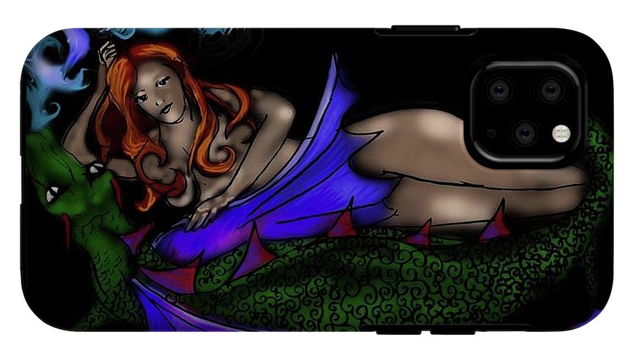 The Maiden and The Dragon - Phone Case