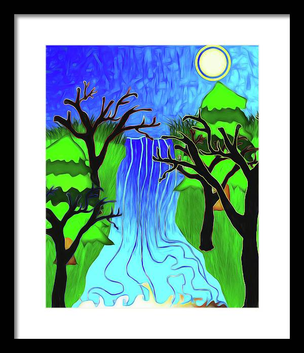 The River - Framed Print