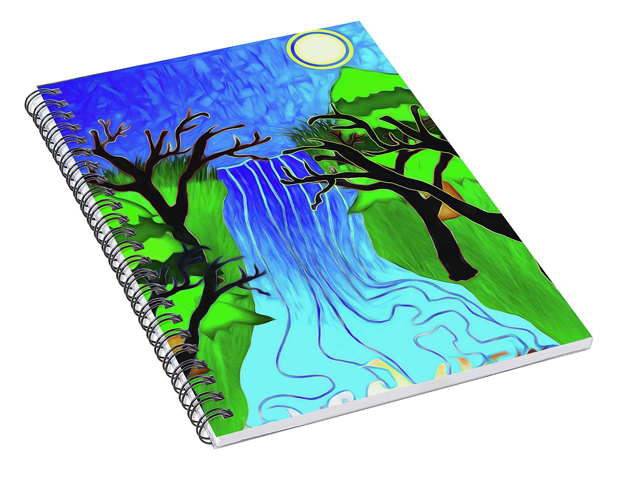 The River - Spiral Notebook