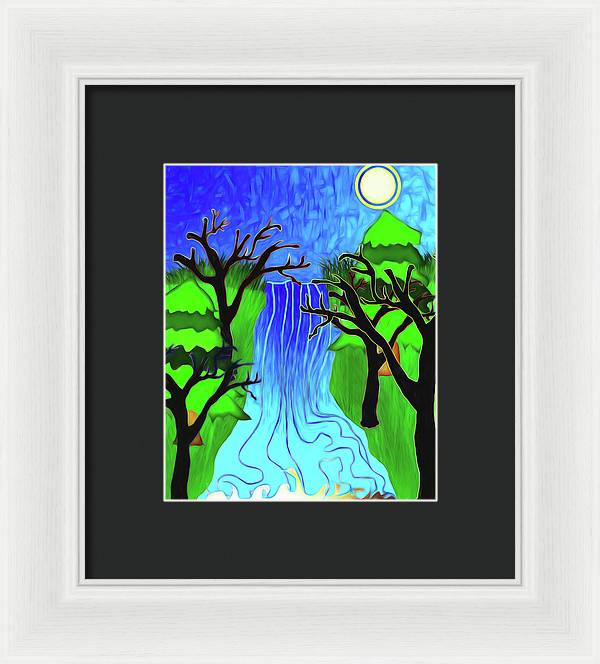 The River - Framed Print