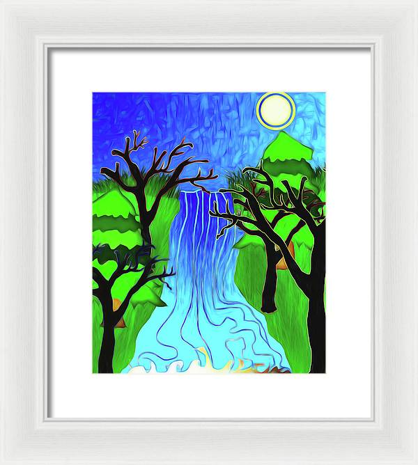 The River - Framed Print