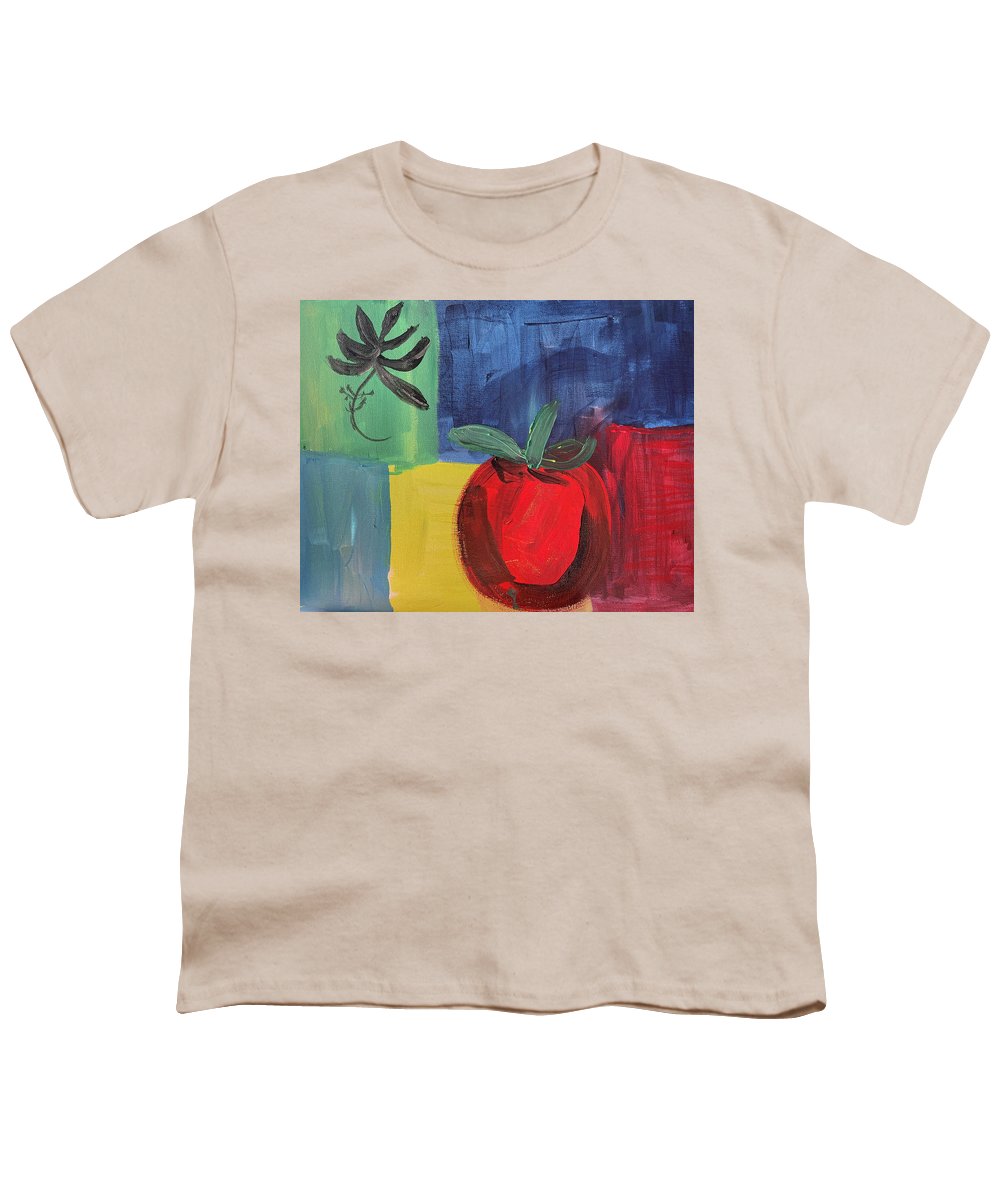 Tomato Basil Abstract - Youth T-Shirt
