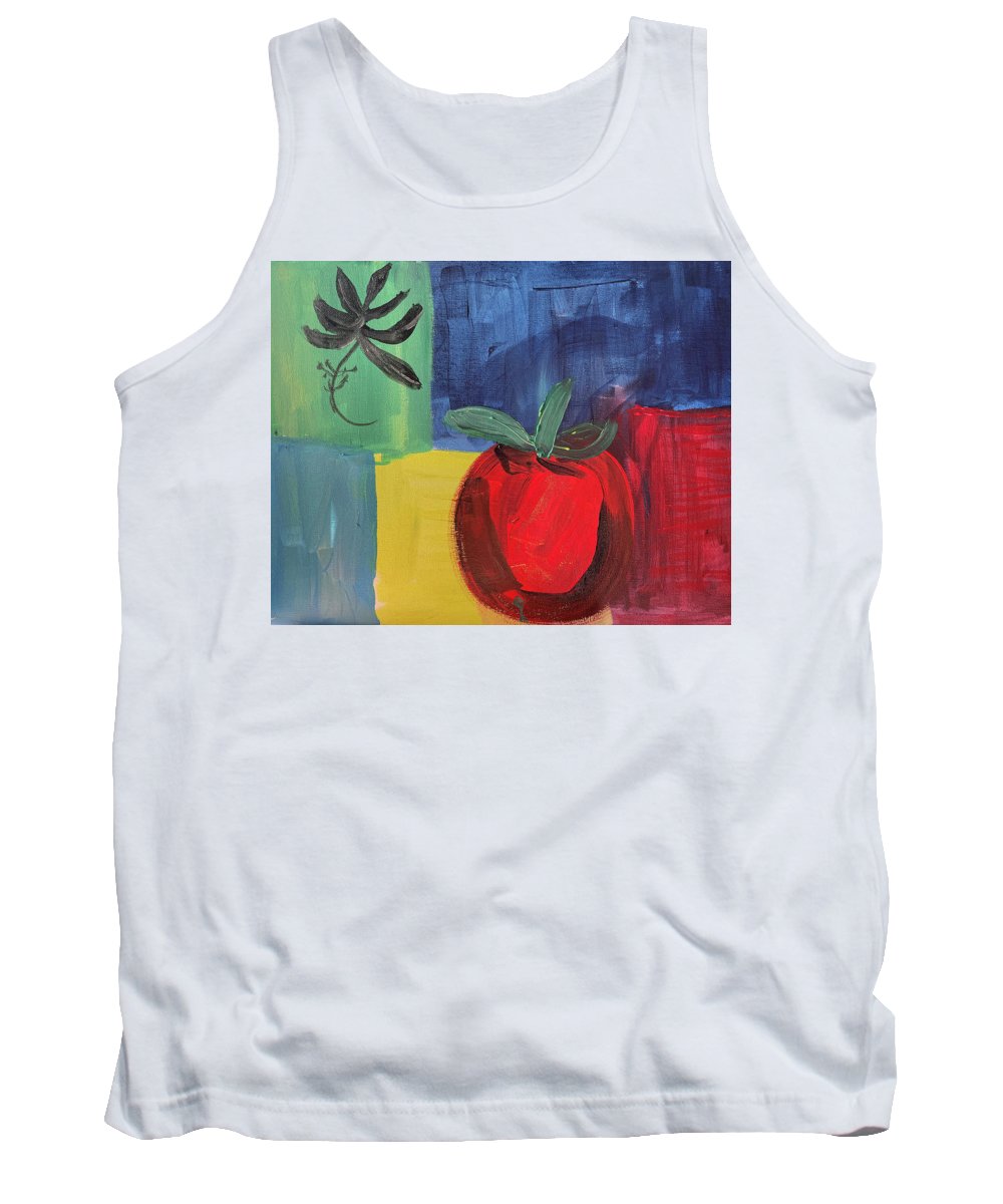 Tomato Basil Abstract - Tank Top