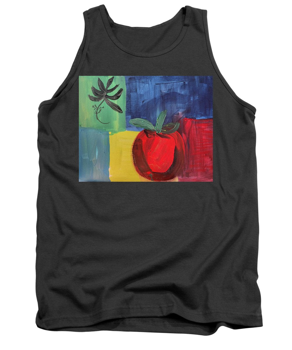 Tomato Basil Abstract - Tank Top