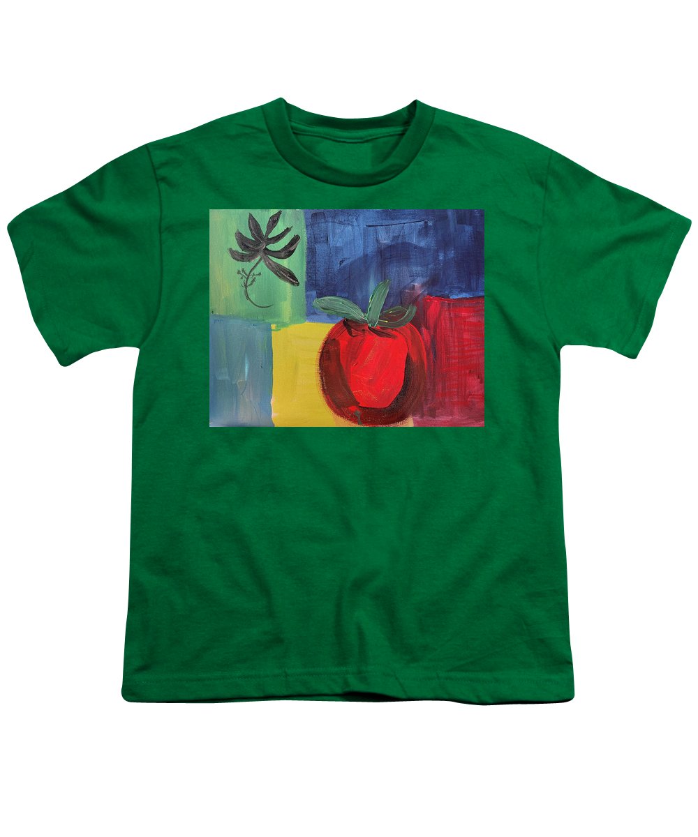 Tomato Basil Abstract - Youth T-Shirt