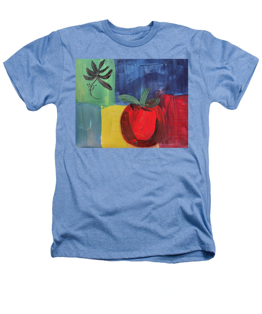 Tomato Basil Abstract - Heathers T-Shirt