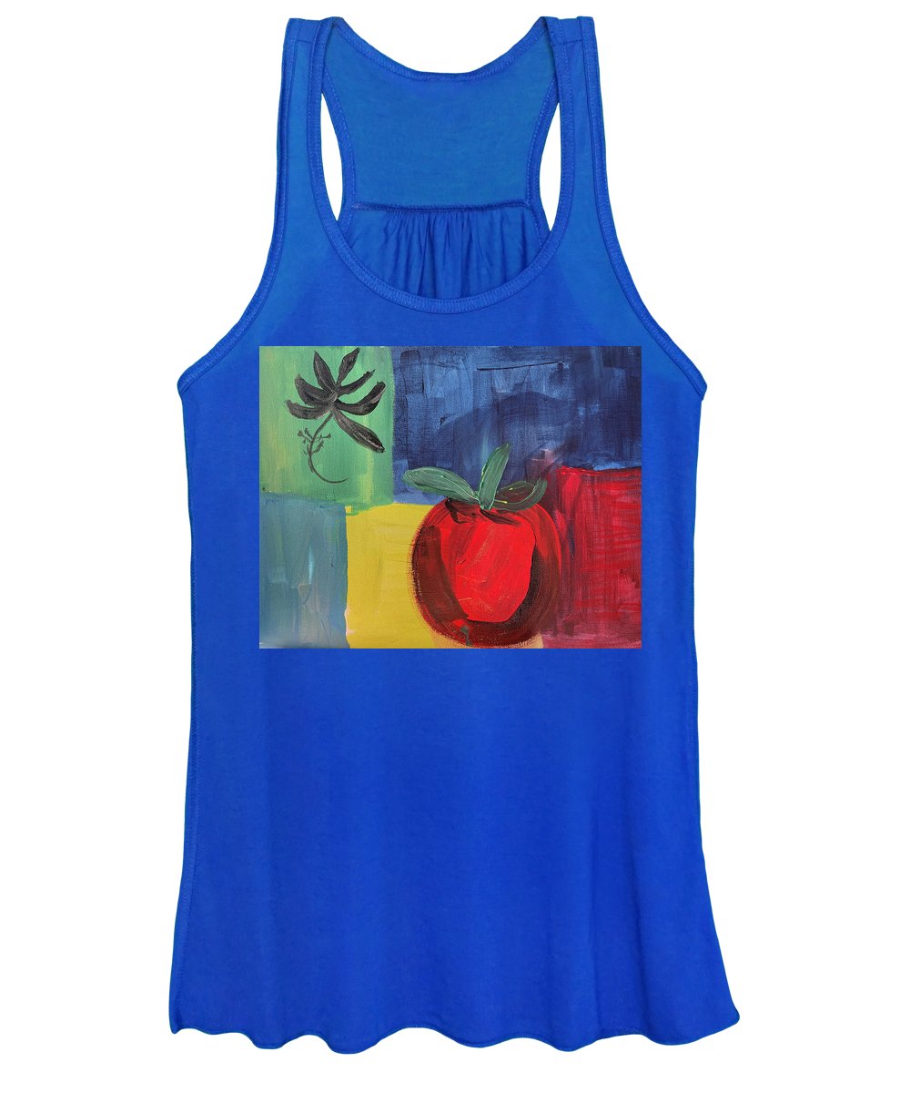 Tomato Basil Abstract - Women's Tank Top