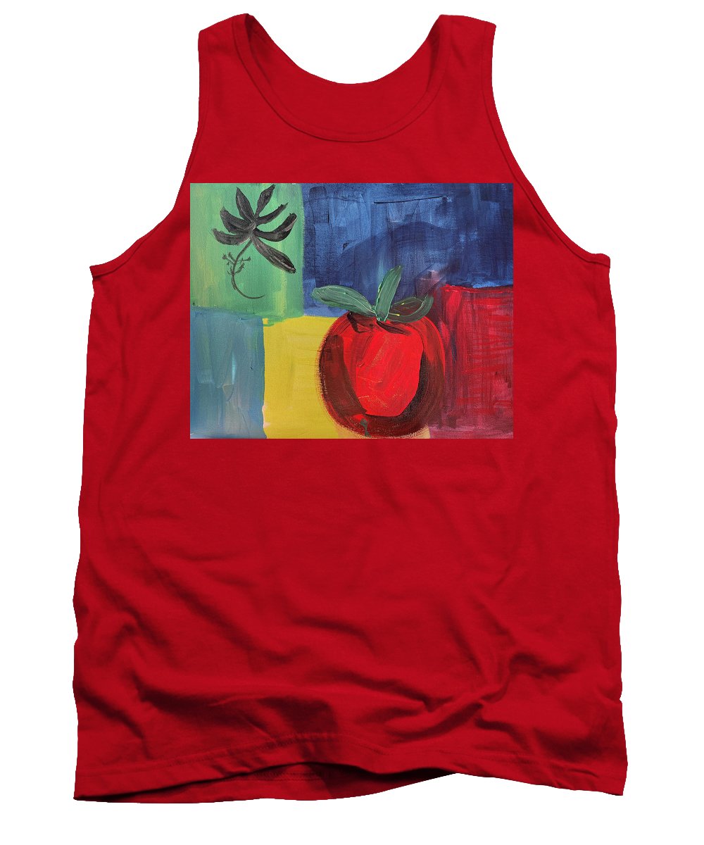 Tomato Basil Abstract - Tank Top