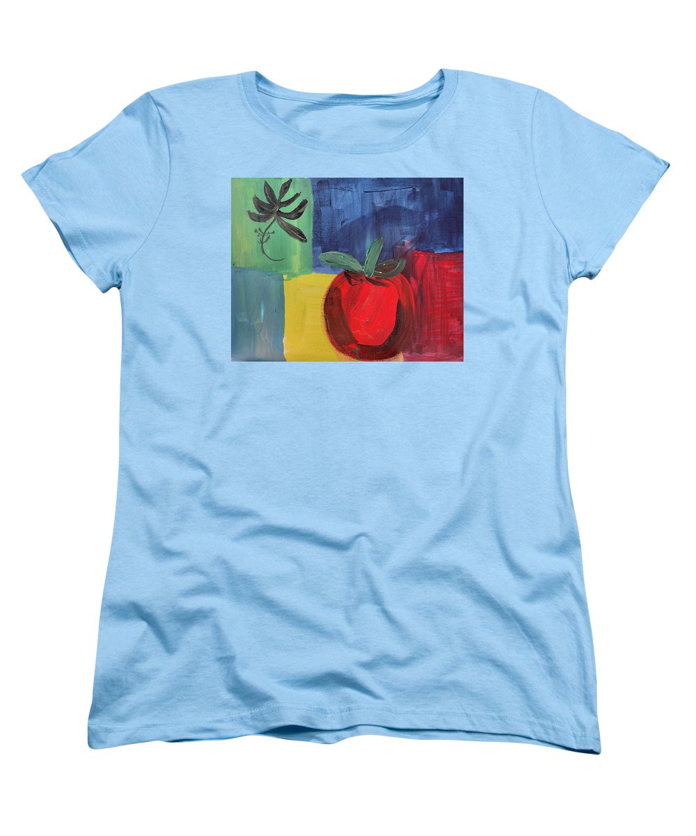Tomato Basil Abstract - Women's T-Shirt (Standard Fit)