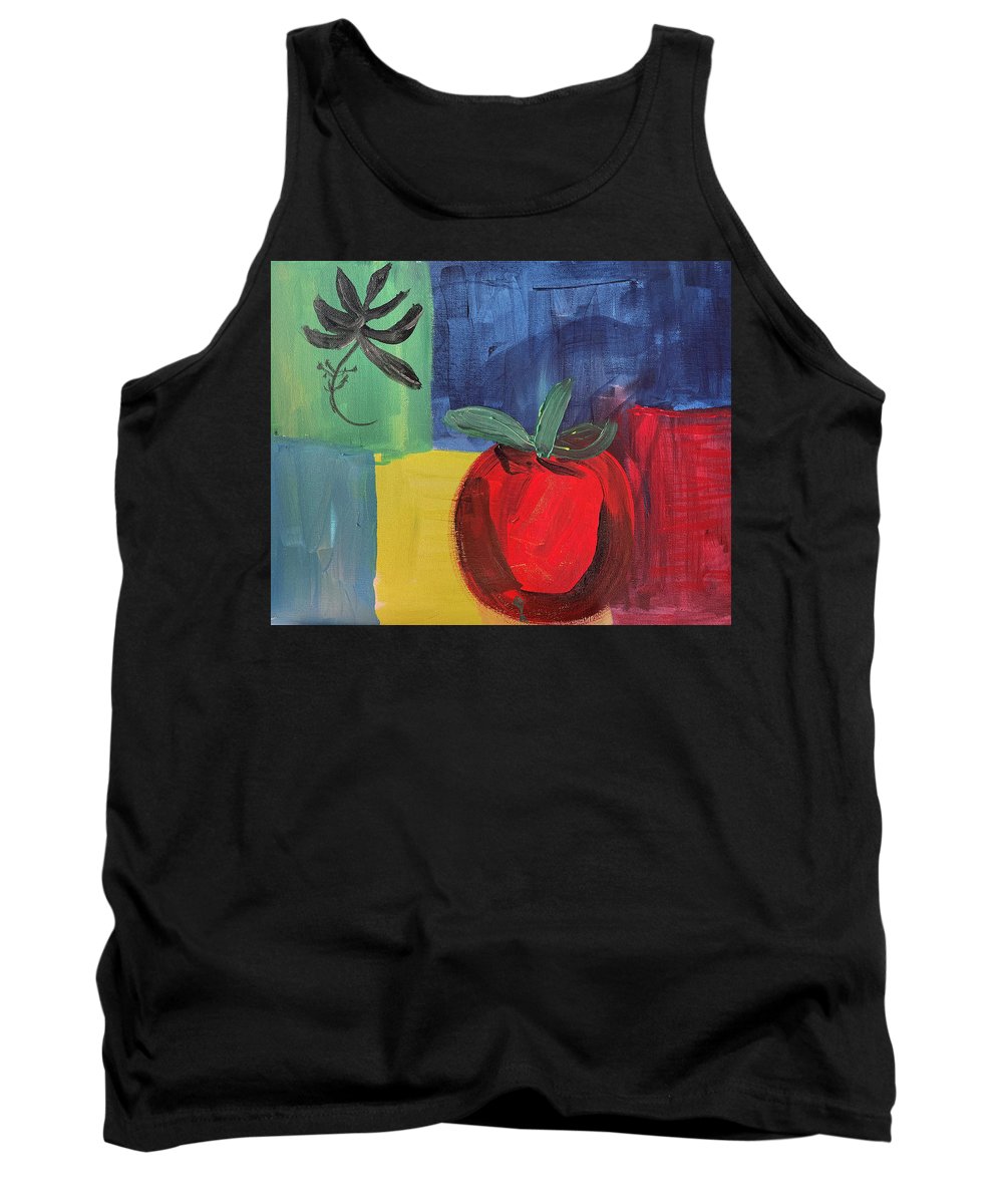 Tomato Basil Abstract - Tank Top