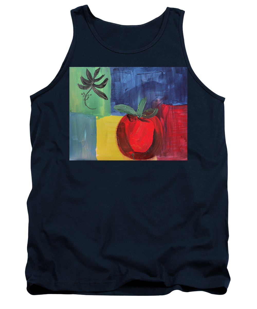 Tomato Basil Abstract - Tank Top