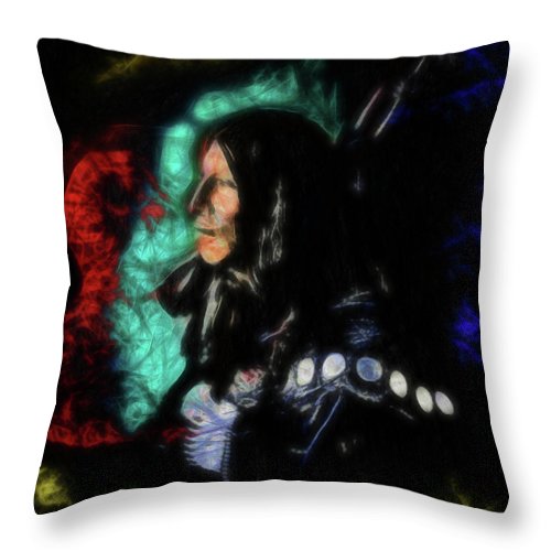 Tribal American - Throw Pillow