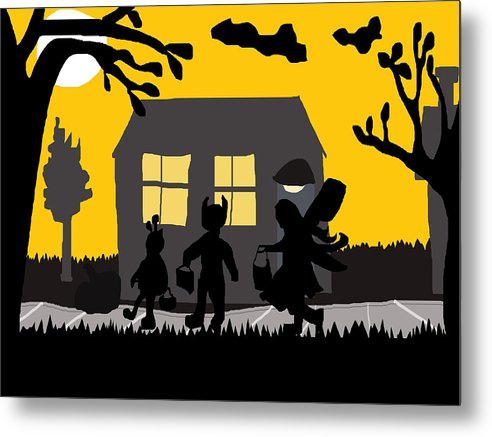 Trick Or Treat - Metal Print