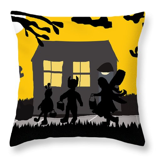 Trick Or Treat - Throw Pillow