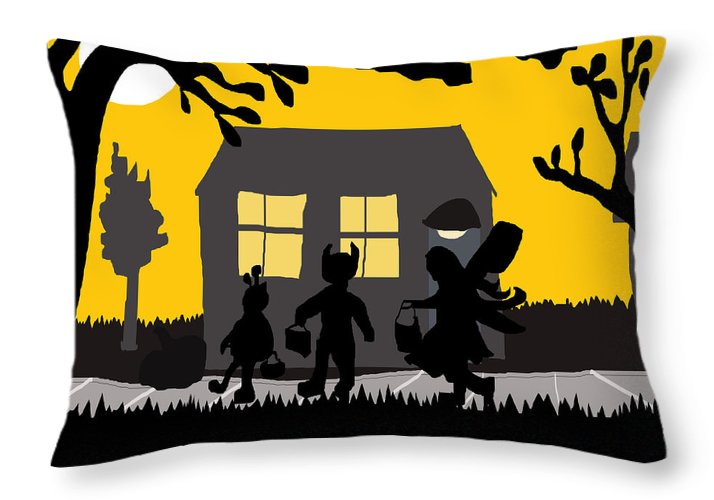 Trick Or Treat - Throw Pillow