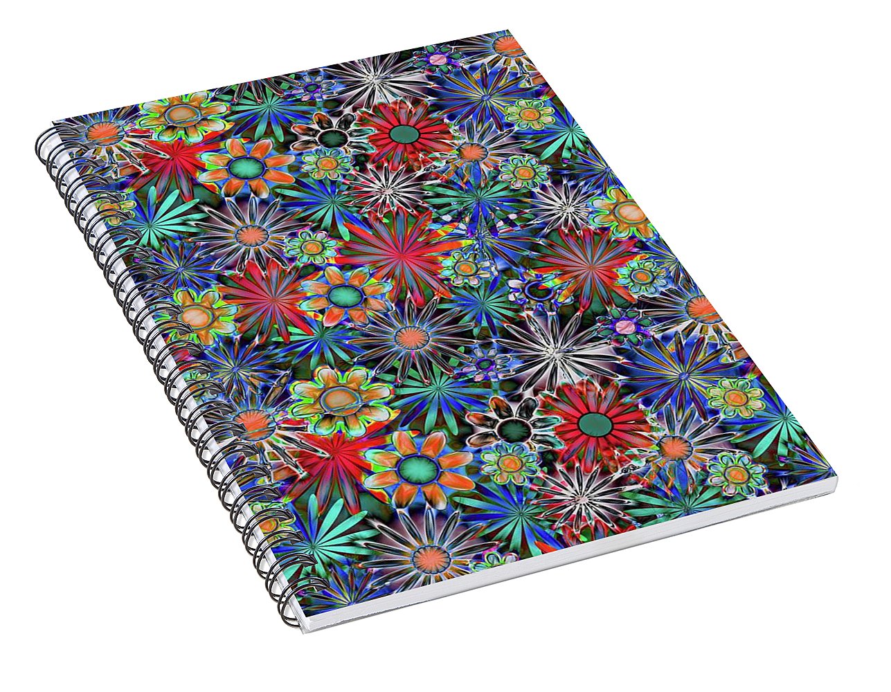 Tropical Daisies - Spiral Notebook