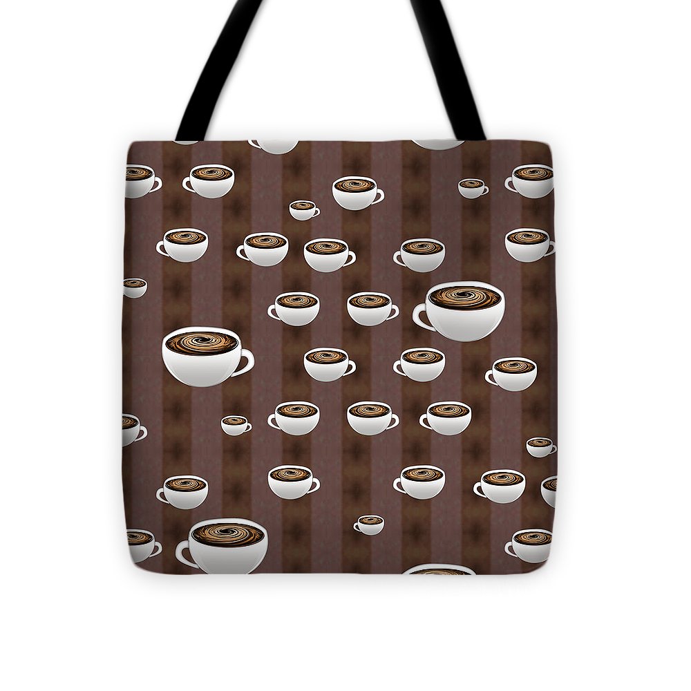 True Coffee Repeating - Tote Bag