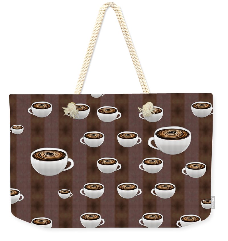 True Coffee Repeating - Weekender Tote Bag