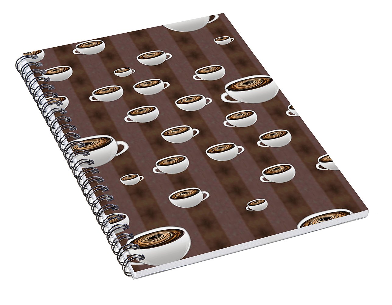 True Coffee Repeating - Spiral Notebook