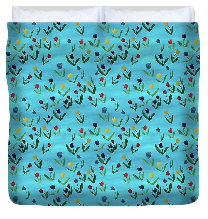 Tulips Pattern - Duvet Cover