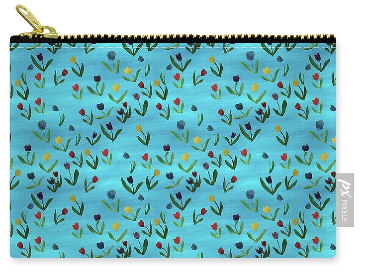 Tulips Pattern - Carry-All Pouch