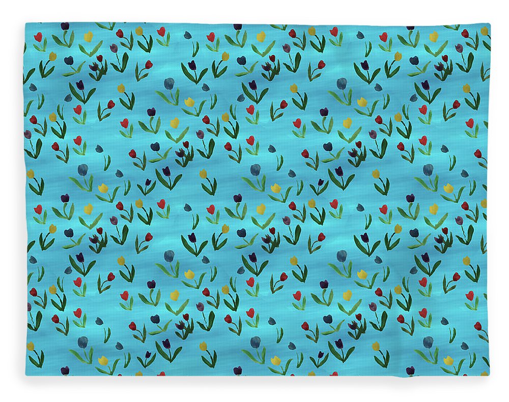 Tulips Pattern - Blanket