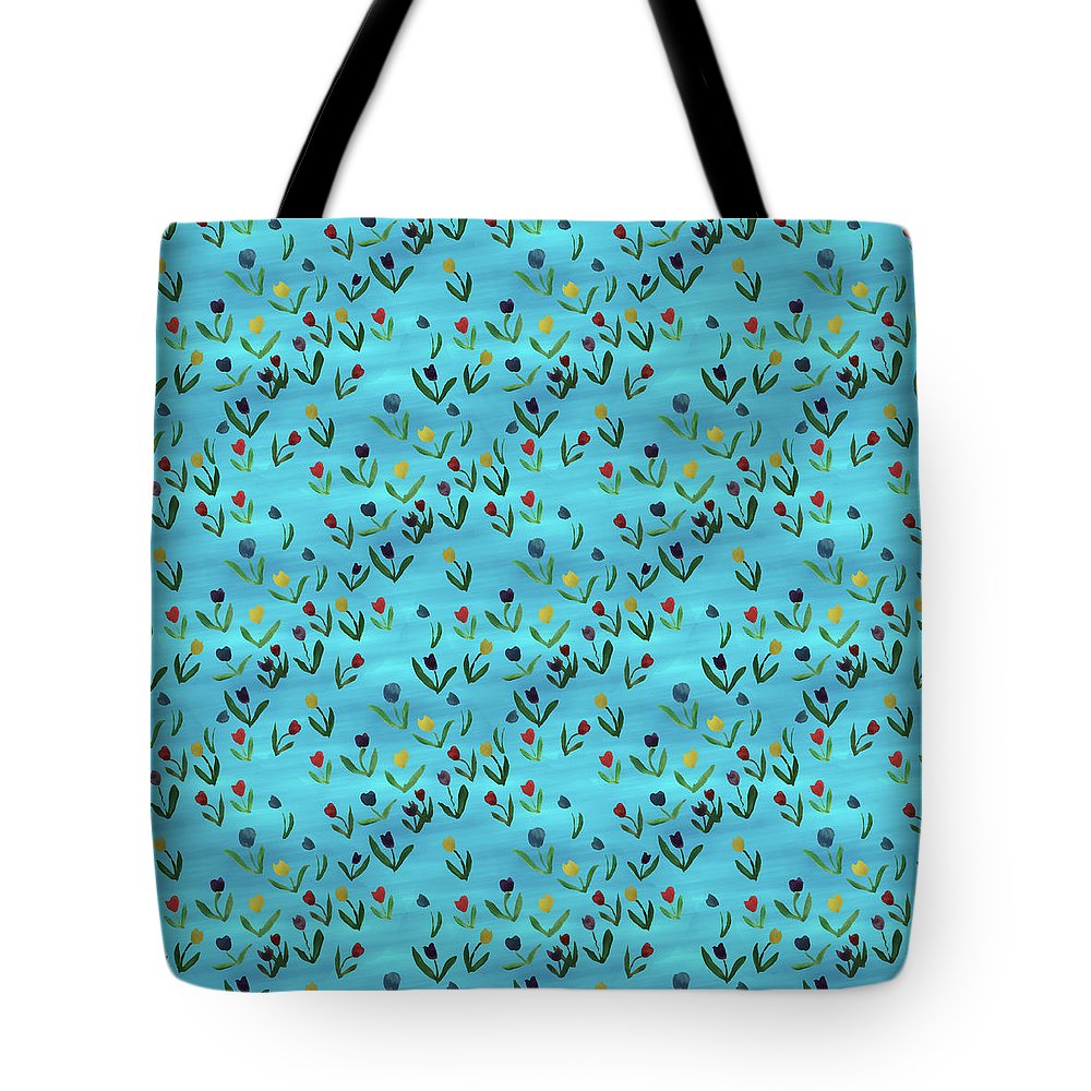 Tulips Pattern - Tote Bag