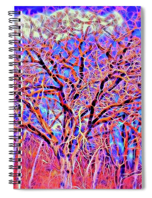 Twisted Tree - Spiral Notebook