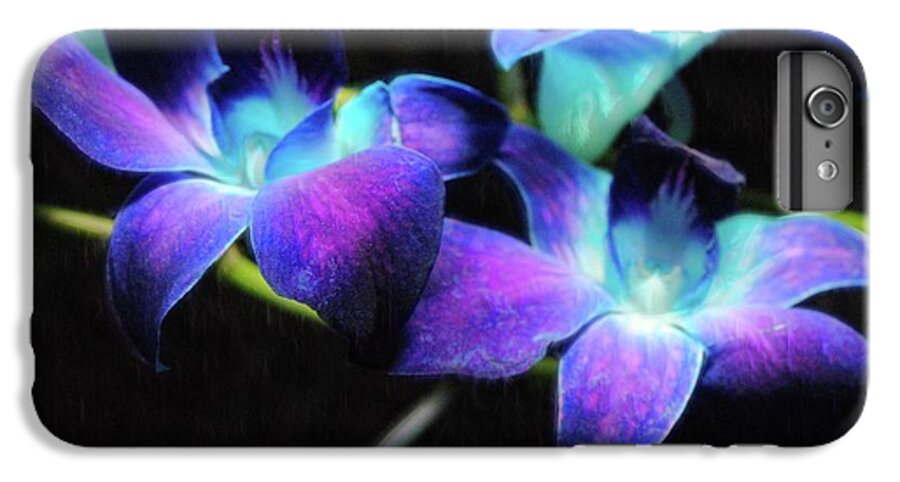 Two Purple Orchids - Phone Case