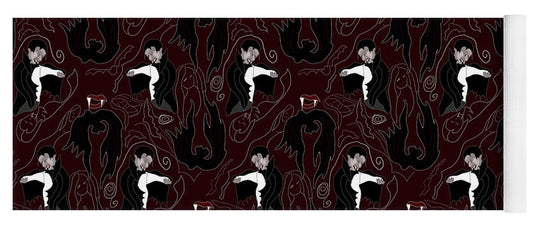 Vampire Pattern - Yoga Mat