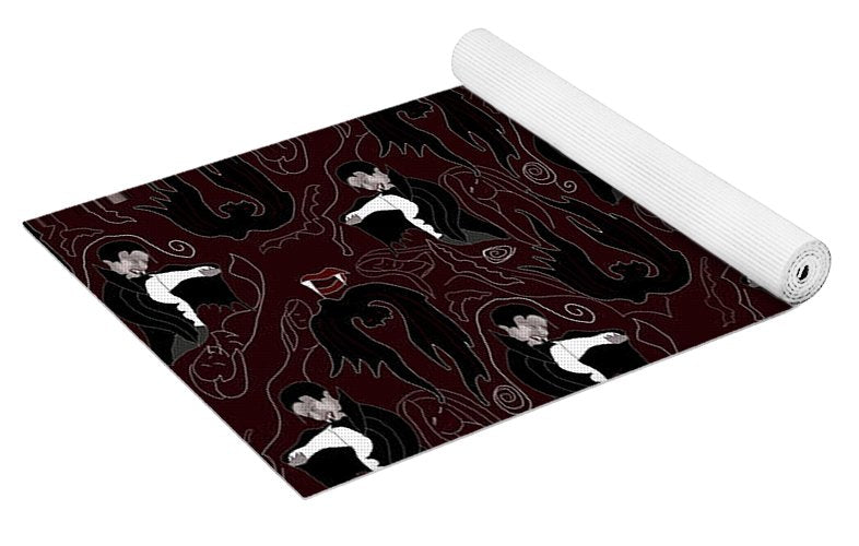 Vampire Pattern - Yoga Mat