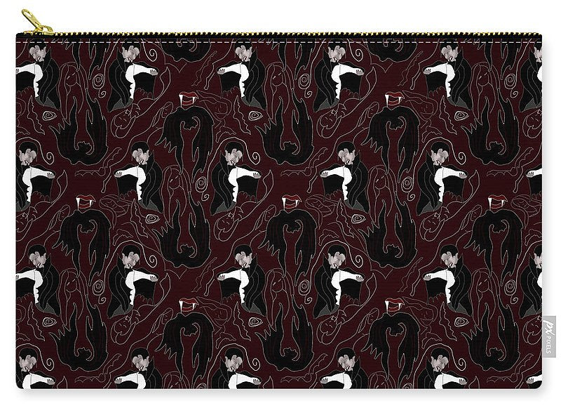 Vampire Pattern - Carry-All Pouch