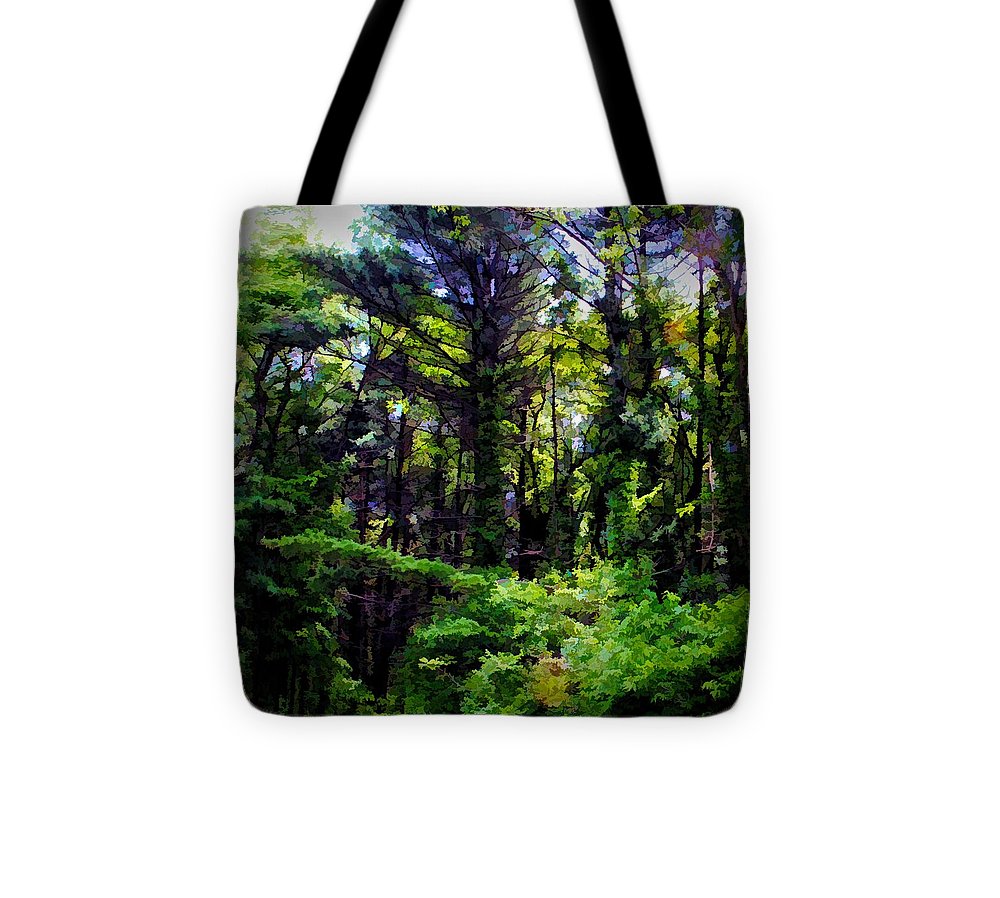 Vine Wrapped Forest - Tote Bag