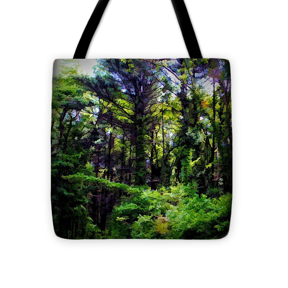 Vine Wrapped Forest - Tote Bag