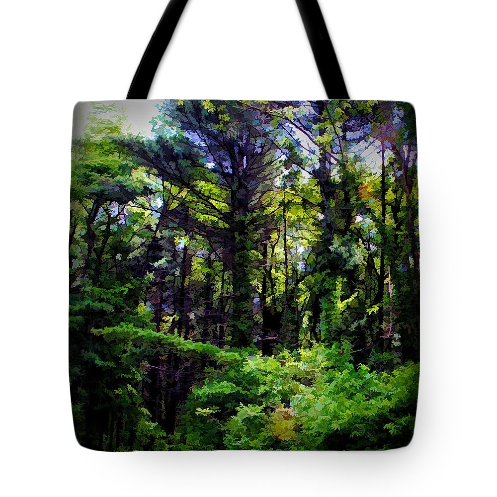 Vine Wrapped Forest - Tote Bag