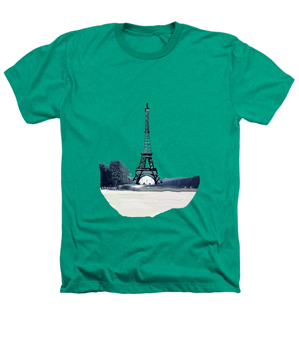 Vintage Eiffel tower Impression - Heathers T-Shirt