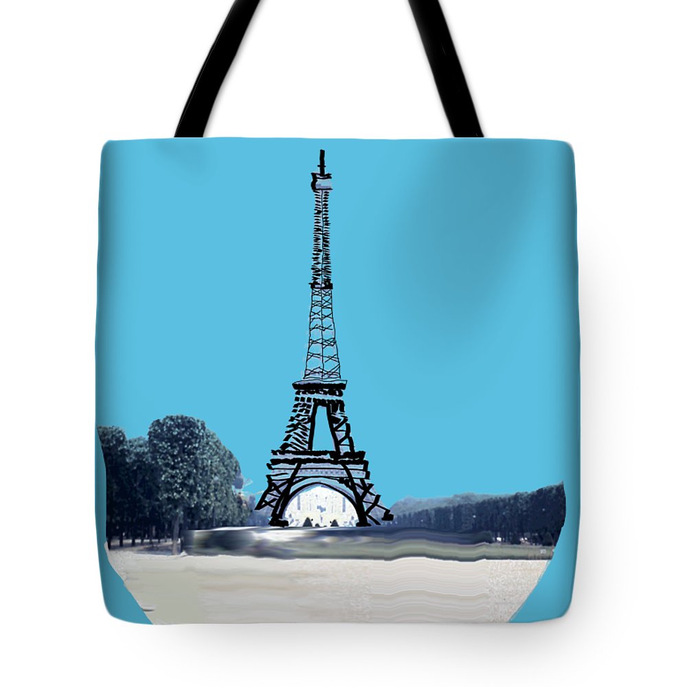 Vintage Eiffel tower Impression - Tote Bag