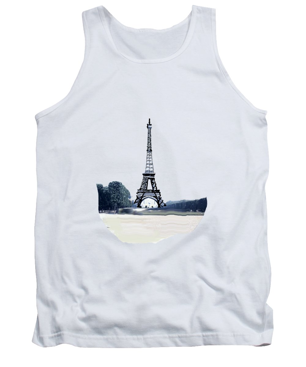 Vintage Eiffel tower Impression - Tank Top