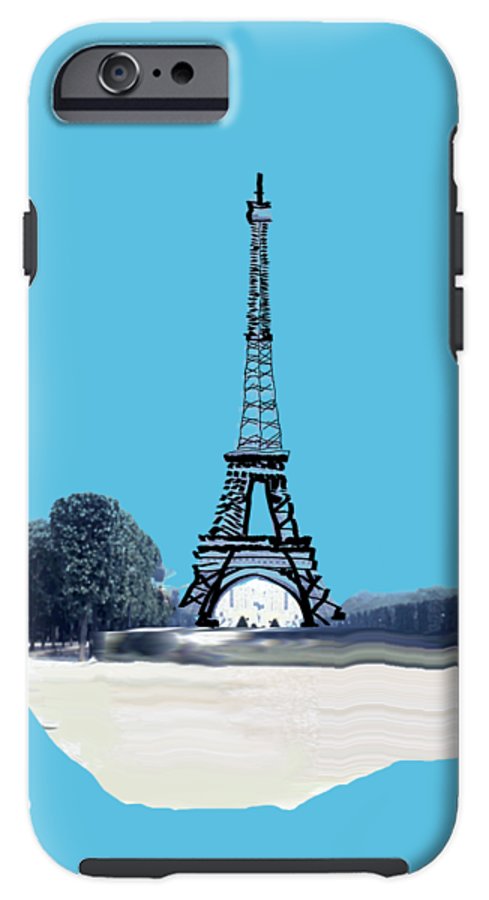 Vintage Eiffel tower Impression - Phone Case